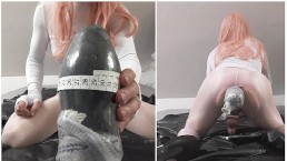 Мой новый экстремальный анальный рекорд - игрушка 29см