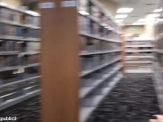 Preview 4 of JERKING OFF IN PUBLIC LIBRARY AND CUMMING IN A BOOK PREVIEW