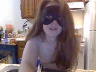 Gloved PAWG Cooks_Up Some Pasta! Naked in the Kitchen Episode33