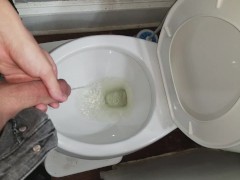 I take another piss(better view of my dick)