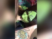 Preview 6 of Gamora draining Starlords dick