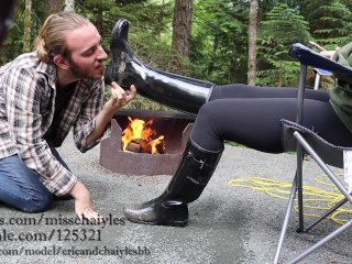 "Nothing But A Boot Cleaner" Trailer  Miss Chaiyles Femdom, Boot Licking, Foot Slave Domination