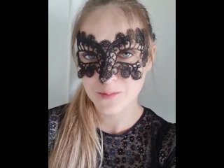 russian, behind the mask, babe, solo female