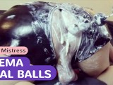 YOGURT Paradise - Enemas and anal balls... HIS ass extremely MESSY!