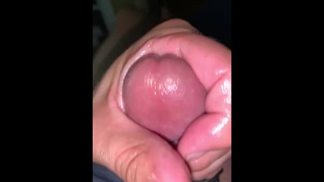Cumming with cock ring
