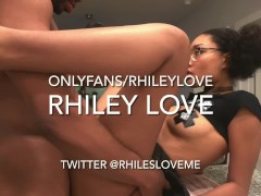 Video Rhileylove’s crush fucks her on the Kitchen Counter.