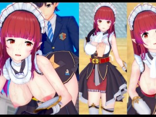 [hentai Game Koikatsu! ] Sex s re Nula Velké Kozy SAO Nijika Karatachi.3DCG Erotické Anime Video.