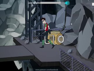 Dickboy - Robin's_Big Dick Fuckerman escapes