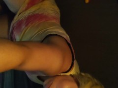 Video Dirty talk shaking orgasm from daddy's cotton Candi milf