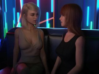 sexy girls, 3d cartoon, gameplay, pov