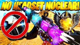 NO HEADSET NUCLEAR In BLACK OPS COLD WAR Playing Call Of Duty With NO AUDIO