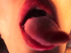 Wet Tongue Fetish