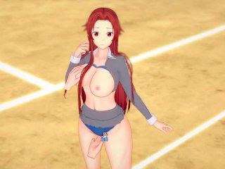 【エロゲーコイカツ！】ソードアートオンライン(SAO) ティーゼ・シュトリーネン3DCG巨乳アニメ動画[Hentai Game Koikatsu! Tiese Shtolienen(Anime 3D