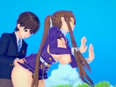 【エロゲーコイカツ！】ソードアートオンライン(SAO) ソルティリーナ・セルルト3DCG巨乳アニメ動画[Hentai Game Koikatsu! Sortiliena Serlut(Anime 3D