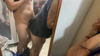 Я трахаю свою сводную сестру в ее шкафу врасплох! 4К
