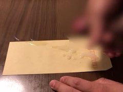 【オナニー】3日間ため込んだ精子を大量にぶちまけ射精ご観察する - Screenshot 14 of 16 - Young