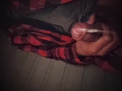 Jerking off while sexting my FWB