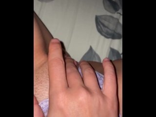 Got Horny at My Friends Place and_Masturbated Before Going to_Bed, Had to Be_Silent - ABabyOF