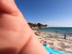 Video MY GIRLFRIEND FINGERS AT THE PUBLIC BEACH FOR THE FIRST TIME