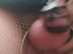 Sissy and the City (part 1 -Flashing Cock Cage)