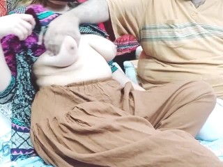 Desi Wife & Her_stepuncle Rough Sex With Clear Audio Hindi_Urdu Hot Talk