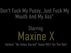 Video Super Perverted Busty Asian Maxine X Gives Intense Rimjob!