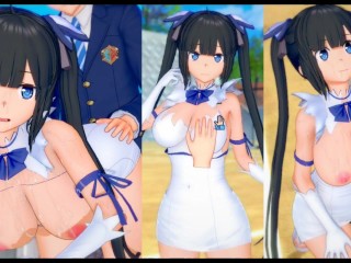 [¡juego Hentai Koikatsu! ] Tener Sexo Con Big Tits DanMachi Hestia.Video De Anime Erótico 3DCG.