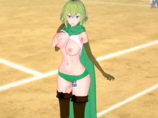 【エロゲーコイカツ！】ダンまち リュー・リオン3DCG巨乳アニメ動画[Hentai Game Koikatsu! Ryuu Lion(Anime 3DCG Video)]