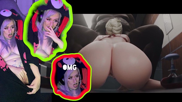 640px x 360px - YOUTUBE PARODY- Goth Halloween Egirl Overwatch Porn Reaction - Pornhub.com