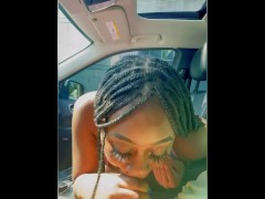 CAUGHT SUCKING DICK IN THE PARKING LOT