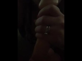 amateur wife sharing, bj, blowjob, vertical video