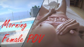 Female POV, morning orgasm next to boyfriend, Lionrynn