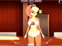 3D/Anime/Hentai: Lola Bunny bounce on a big cock and loves it !! (POV)