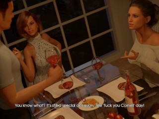 My Pleasure-0.16- Part 24 Drink Wine with a 2 Sexy Chicks