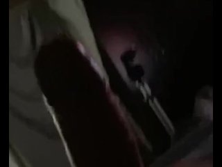 Solo male at home jerking off before cumming
