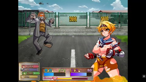 Kamikaze RPG [jogo de sexo Hentai] Ep.2 Minhas roupas foram arrancadas da briga de rua