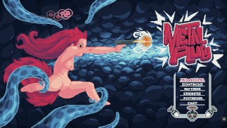 Metal Plug [Side Scroller Hentai game] Ep.1 the best butt plug fetish game
