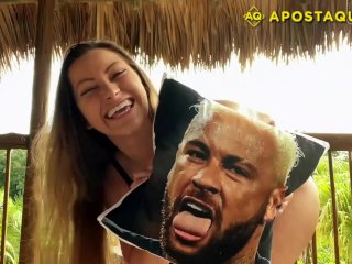 DANI DANIELS sentando GOSTOSO noNEYMAR