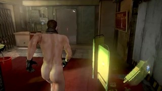 Resident Evil 6 Nude Part 01 Running Through The City Armed And Naked