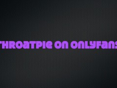 Girlfriend Gets Sloppy Throat fuck and Hard Pulsating Orgasm with Hot Eye Contact