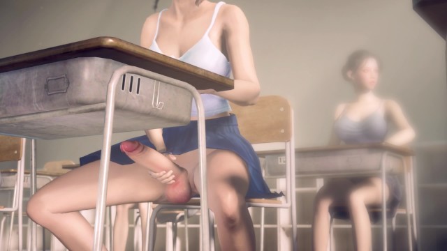 Japanese Futanari Jerking Off - Futanari Asian Girl Masturbating in Classroom in Public - Pornhub.com