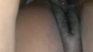 Extremely Juicy Pussy Dripping From The Dick