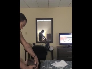 Teaching her a Lesson about Sucking Black Cock