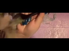 Tossing my salid n eating it