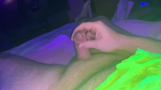 Stroking my soft cock after Long 3 hour Fuck Session Sexy Crossdressing Little ABDL Golden showers 