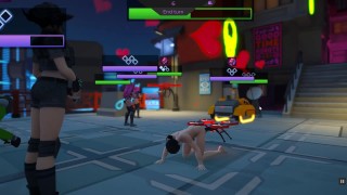 CyberpinkTactics [jogo SFM Hentai] Ep.1 lutando e transando com gangues de robôs sexuais