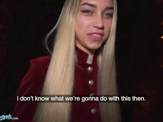 Public Agent Elena Vedem Gets Deepthroat Blowjob Exam Fucked POV Doggystyle