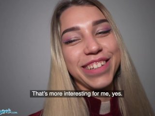 Public Agent Elena Vedem Gets Deepthroat_Blowjob Exam Fucked POV Doggystyle