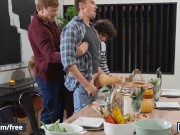 Preview 3 of Men - Nate Grimes Plans A Special Friendsgiving Feast Which Ends Up In A Great Orgy