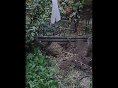 Burying leaves is a good way